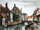 Bruges : quai de la main d'Or. Clickez pour zoomer