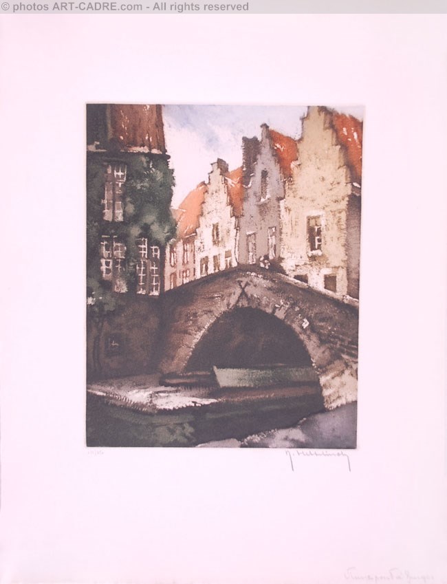 Bruges : Vieux Pont. Clickez pour zoomer