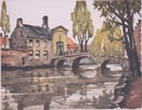 Bruges : Pont du Bguinage. Clickez pour zoomer