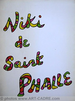 Niki de  Saint Phalle  expo 1985 Casino Knokke 