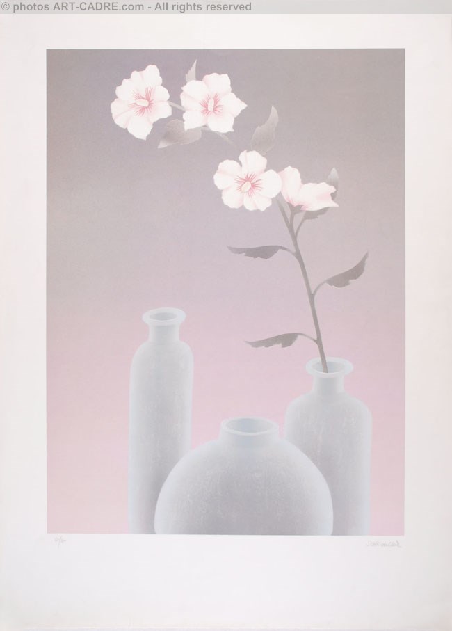 "Vase and flower I" Clickez pour zoomer