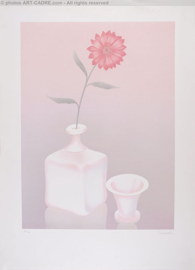 "Vase and flower II" Click to ZOOM